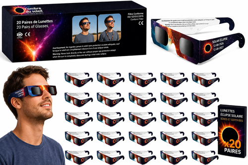 Gafas Eclipse Solar Pack Clase