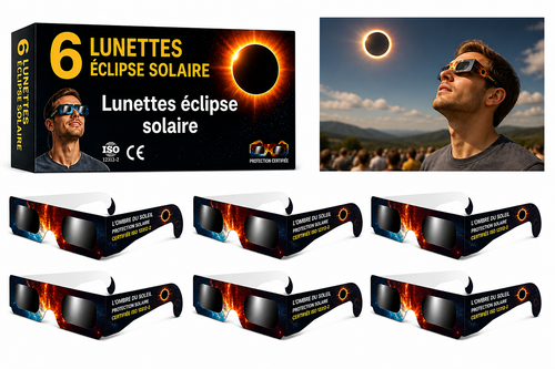 Gafas Eclipse Solar Pack Familia